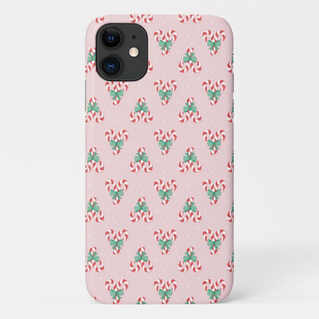 Christmas Candy Cane Phone Case (Rückseite)