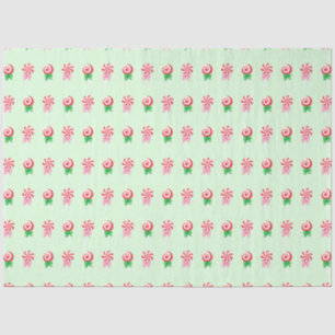Christmas Candy Cane Wirbel Pattern Seidenpapier