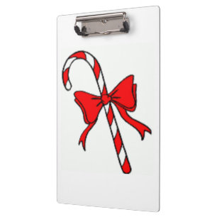CHRISTMAS CANDYCANE KLEMMBRETT