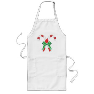 CHRISTMAS CANDYCANES LANGE SCHÜRZE