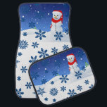 Christmas Car Mat Snowman Autofußmatte<br><div class="desc">Weihnachtswagenmatten, Kinderwagen, Snowman-Matten, Santa Car Mats, Elf-Autos, </div>