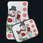 Christmas Car Mat Snowman Autofußmatte<br><div class="desc">Weihnachtswagenmatten, Kinderwagen, Snowman-Matten, Santa Car Mats, Elf-Autos, </div>