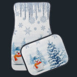 Christmas Car Mat Snowman Autofußmatte<br><div class="desc">Weihnachtswagenmatten, Kinderwagen, Snowman-Matten, Santa Car Mats, Elf-Autos, </div>