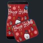Christmas Car Mat Snowman Autofußmatte<br><div class="desc">Weihnachtswagenmatten, Kinderwagen, Snowman-Matten, Santa Car Mats, Elf-Autos, </div>
