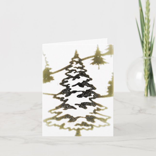 CHRISTMAS CARD DESIGN STIL FEIERTAGSKARTE (Vorderseite)