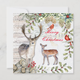 Christmas card feiertagskarte