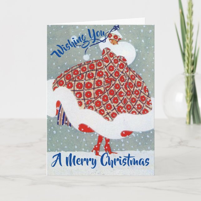 Christmas card feiertagskarte (Vorderseite)