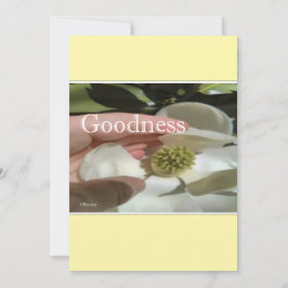 christmas card --Goodness Feiertagskarte