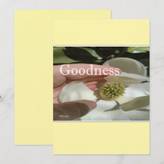 christmas card --Goodness Feiertagskarte