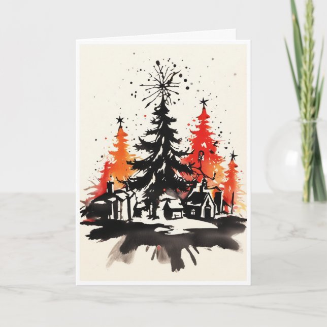 Christmas card karte (Vorderseite)