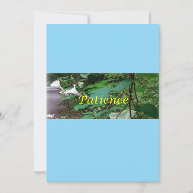 Christmas card patience feiertagskarte (Vorderseite)