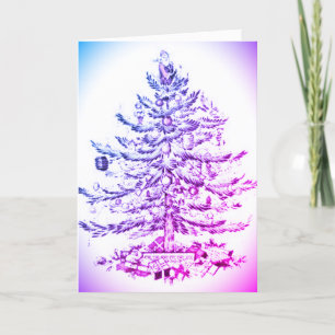 CHRISTMAS CARD SAISONAL GREETINGS KUNST UND DESIGN FEIERTAGSKARTE
