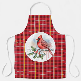 Christmas Cardinal Schürze
