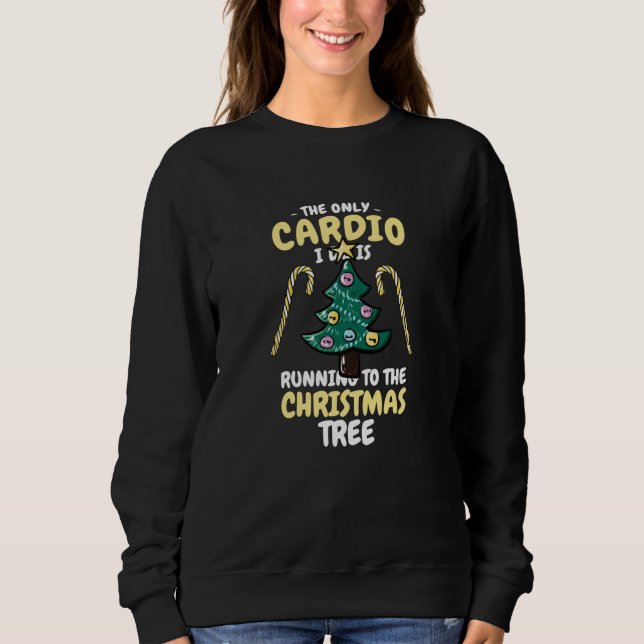 Christmas Cardio Sweatshirt (Vorderseite)