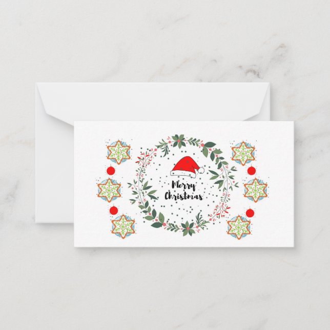 Christmas cards mitteilungskarte (Vorderseite)