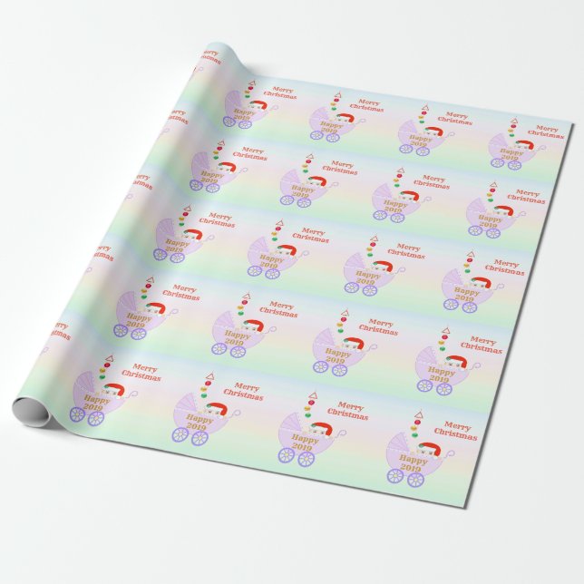 Christmas Carol Baby Geschenkpapier (Ungerollt)