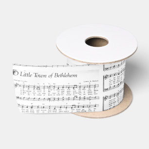 Christmas Carol Sheet Music Satinband