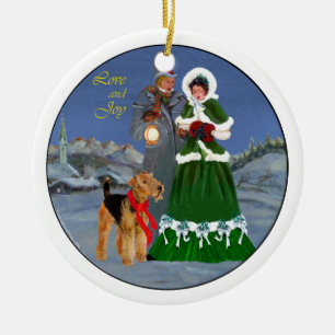 Christmas Carols Keramikornament