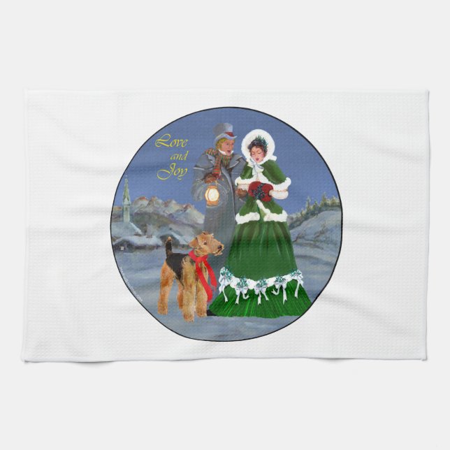 Christmas Carols Küchentuch (Horizontal)