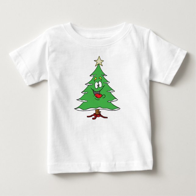 ***CHRISTMAS CARTOON CHRISTMAS TREE** T-SHIRT FÜR  (Vorderseite)