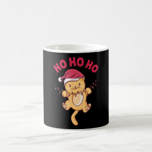 Christmas Cat Ho Ho Ho Kaffeetasse