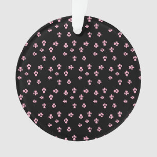 Christmas Cat Kitty Toes Paw Pads Ornament