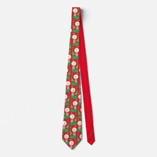 Christmas Cat Necktie Krawatte