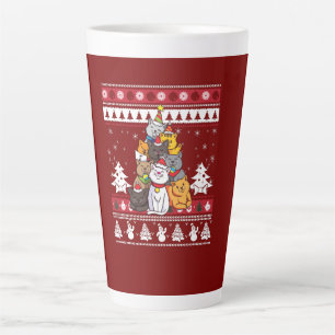 Christmas Cat Tree Milchtasse