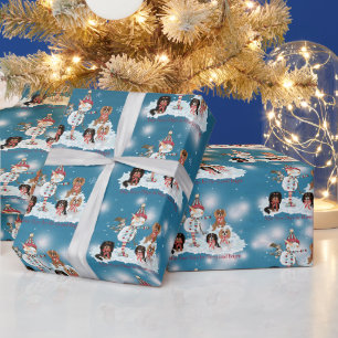 Christmas Cavalier King Charles Spaniel  Geschenkpapier
