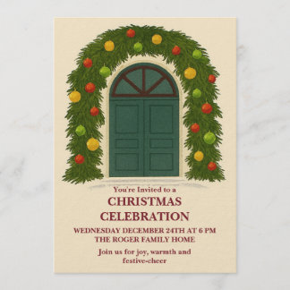 Christmas Celebration Invitation