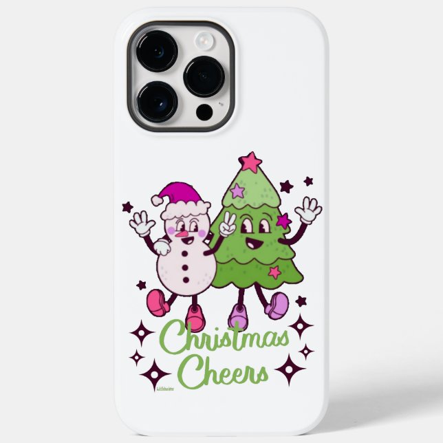 CHRISTMAS CHEERS Case-Mate iPhone 14 PRO MAX HÜLLE (Rückseite)