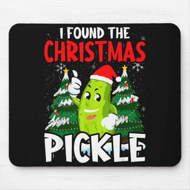 Christmas Ckle Lover Gift Co. I Found The Christma Mousepad (Vorne)