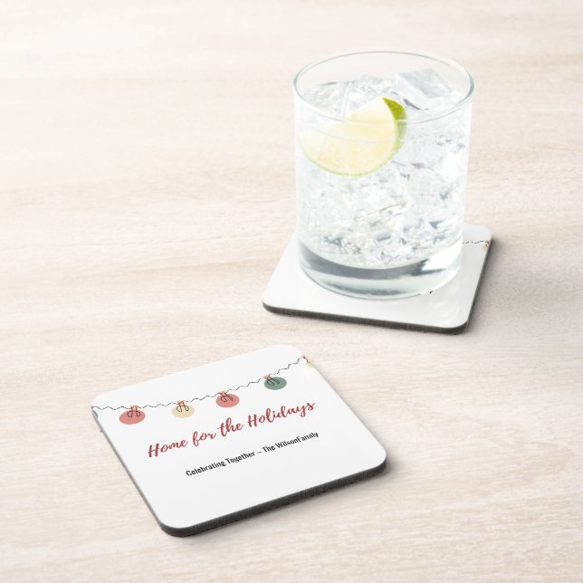 Christmas Coaster Getränkeuntersetzer (Rechte Seite)