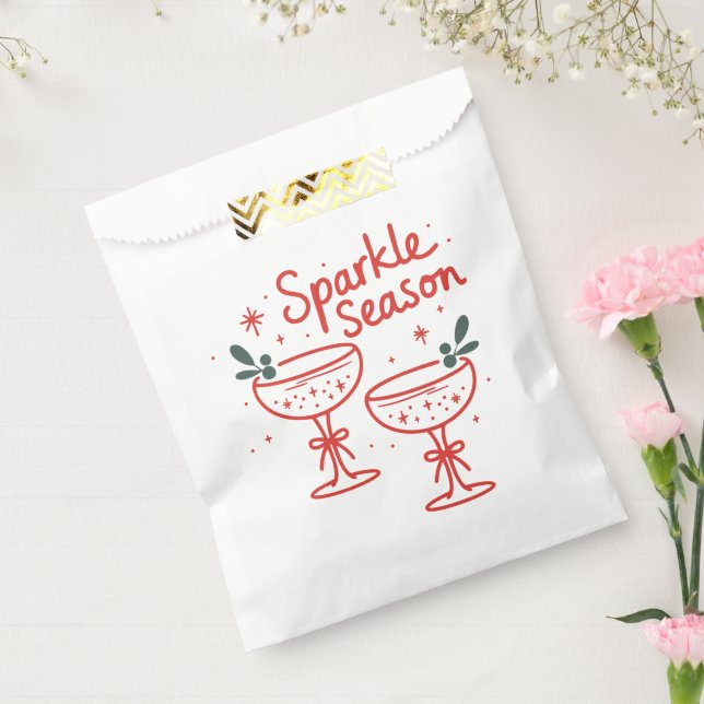 Christmas Cocktails Sparkle Season  Geschenktütchen (Versiegelt)