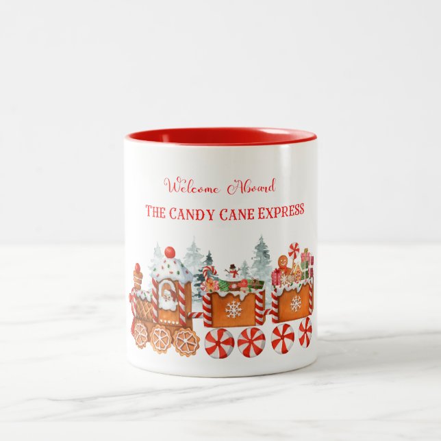  Christmas Coffee Mug Zweifarbige Tasse (Mittel)