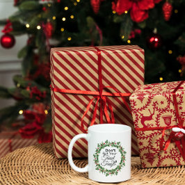 Christmas Coffee Tasse - Tinsel Tangel - Kranz