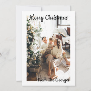CHRISTMAS COLLAGE GREETING CARTE