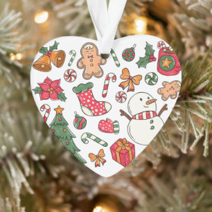 Christmas Collage Personalisiert Ornament
