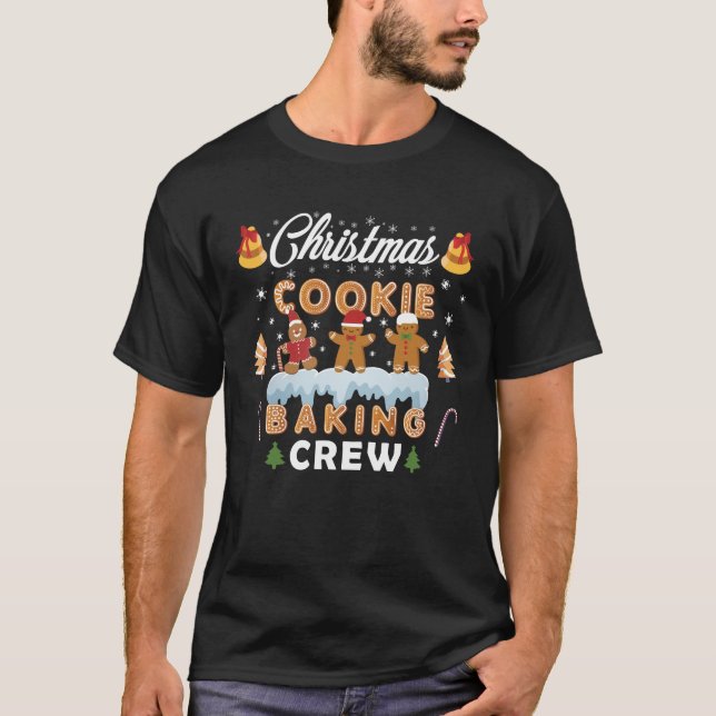 CHRISTMAS COOKIE BAKING CREW T-Shirt (Vorderseite)