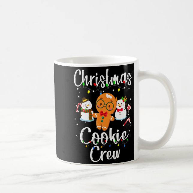 Christmas Cookie Crew Baking Team New Xmas Bakers  Kaffeetasse (Rechts)