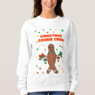 Christmas Cookie Crew Weihnachtspullover Sweatshirt