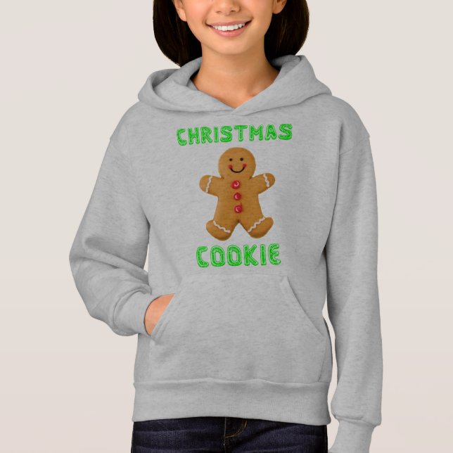 CHRISTMAS COOKIE Gag Ugly Sweater Girl's Pullover (Vorderseite)