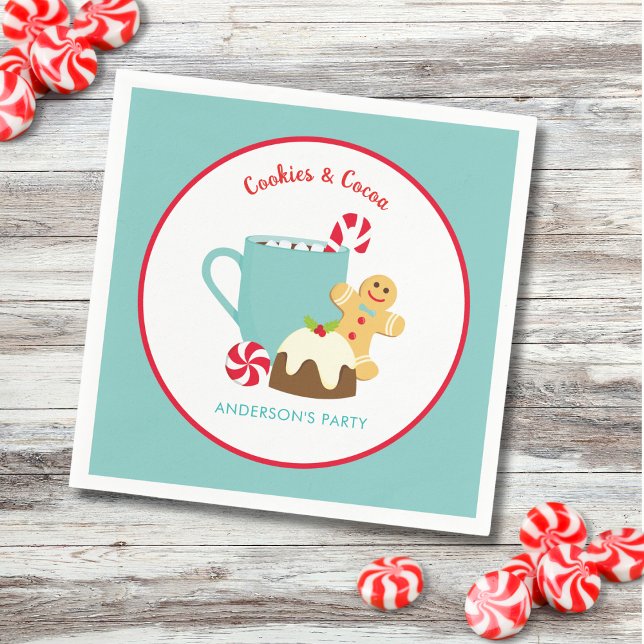 CHRISTMAS COOKIES UND Kakao Serviette (Von Creator hochgeladen)