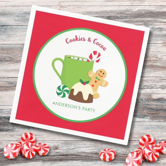 CHRISTMAS COOKIES UND Kakao Serviette (Von Creator hochgeladen)