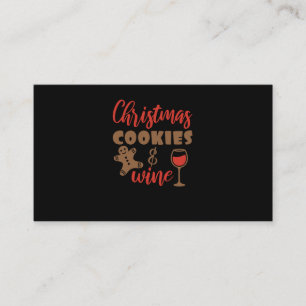 Christmas Cookies Visitenkarte