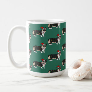 Christmas Corgi Kaffeetasse