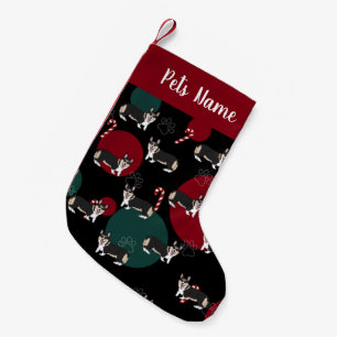 Christmas Corgi Kleiner Weihnachtsstrumpf