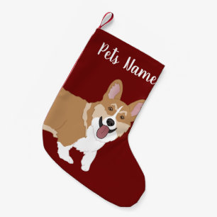 Christmas Corgi Kleiner Weihnachtsstrumpf