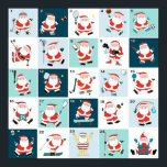 Christmas Countdown Advent Calendar Poster<br><div class="desc">Kreative Weihnachtskalender zum Thema Sport mit fast allen beliebtesten Sportarten.</div>