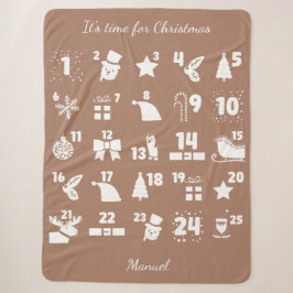 Christmas Countdown Advent Calendar Sherpadecke